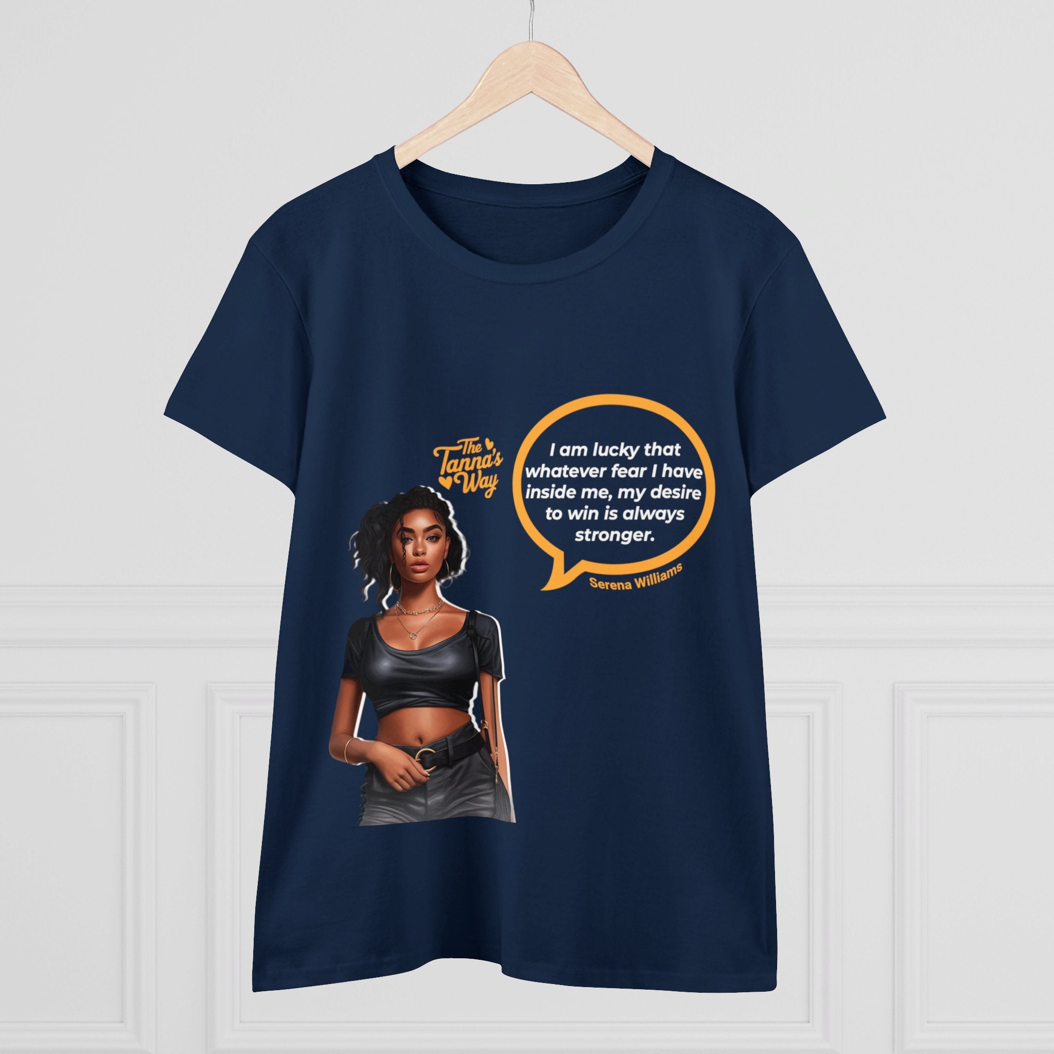 Serena Williams | Women's Midweight Cotton Tee